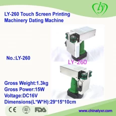 porcelana LY-260 pantalla táctil de maquinaria de impresión Dating Machine fabricante