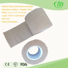 China LY Colorful Medical Elastic self-adhesive Bandage manufacturer