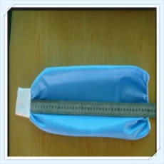 China Ly Disposable Medical Sleeve Cover with Knitted Cuff manufacturer