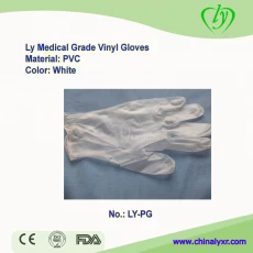 China Ly Medical Grade Vinyl Gloves manufacturer