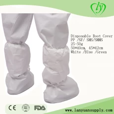 China Manufacturer Disposable PP Non-woven Protective High Gang Boot Cover manufacturer