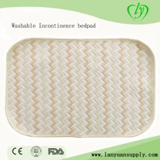 China Natural Color Cotton Washable Incontinence Underpads manufacturer