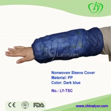 Chine Nonwoven Cover Sleeve en bleu foncé fabricant