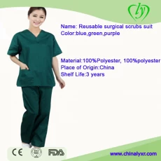 China OEM Factory Hospital Uniform Medical Scrub Anzug Krankenschwester Anzug Anzug Hersteller