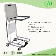 China OEM stainless steel Medical garbage Hamper Stand manufacturer