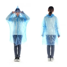 Chine PE Disposable raincoat fabricant