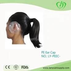 China PE Ear Cap for Hair Dressing manufacturer
