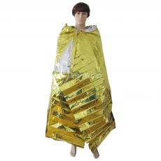 China PTE Gold Outdoor Emergency Blanket manufacturer