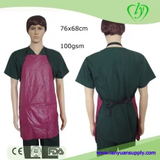 China PVC Kitchen Cooking Apron with 3 Pockets manufacturer