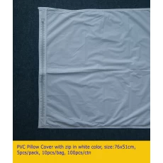 porcelana Cubierta de almohada de PVC con cremallera fabricante