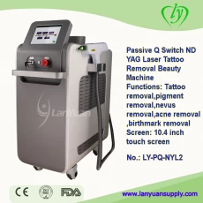 China Passive Q Switch ND YAG Laser Tattoo Removal Beauty Machine manufacturer