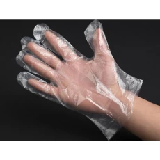 China Polyethylene Exam Gloves Food Grade Packed in Box manufacturer
