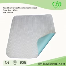China Wiederverwendbare wasserdichte Bett Pads Inkontinenz Unterpad Nursing Pads Hersteller