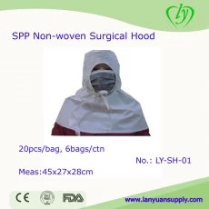 China SPP Non-woven Surgical Hood manufacturer