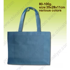 China Simple Style Foldable Shopping Bag with Two Long Handle manufacturer