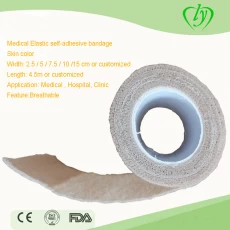 China Single Use Medical Elastic Self Adhesive Bandage Skin Color manufacturer