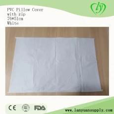China Supply Cushion Plastic Cover PVC Pillowcase with Zip manufacturer