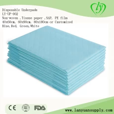 porcelana Suministra almohadillas de orinería de la cama de incontinencia urinaria desechable fabricante