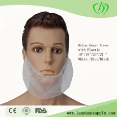 China Supply Men Disposable Nylon Restraint Beard Cover manufacturer