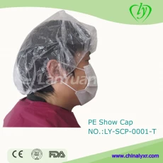 China Transparent PE Shower Cap manufacturer