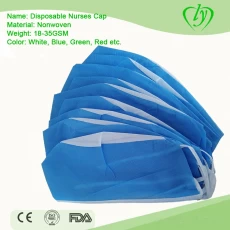 China Wholesale Disposable SPP Doctor Cap with Ties manufacturer