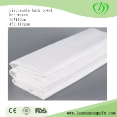 China Wholesale disposable non woven bath towel manufacturer