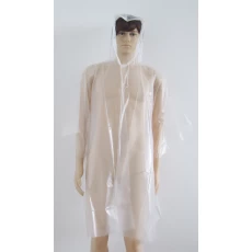 China With Handy Hood Transparent Plastic Rain Suit manufacturer