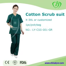 China Baumwollschwester-Scrub-Anzug Hersteller