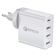 Chine 48W QC 3.0 4 Port Chargeur mural rapide fabricant