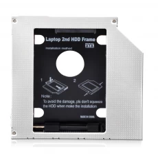 porcelana HD9508-SSKL de 9,5 mm 2 HDD Caddy con lámpara y switch incorporado destornillador fabricante