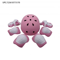 China Kiwivalley Kids Boys and Girls Outdoor Sports Protective Gear Safety Pads Set [Helmet Knee Elbow Wrist] for Rollerblades, Scooter, Skateboard, Bicycle, Rollerblades (Pink) Hersteller