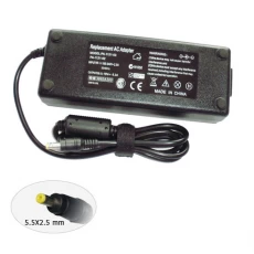 China Laptop AC Adapter for ACER 19V 6.3A 120W 5.5X2.5mm yellow manufacturer