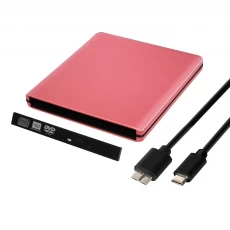 China ODPS1203-C Pop-up 12.7mm USB3.0 to Type-C External Optical Drive Enclosure(Pink) manufacturer