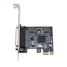 porcelana PCI-E 1X to Parallel Expansion card DB25 LPT Printer Card Adapter add on card with ASIX9900 chip fabricante