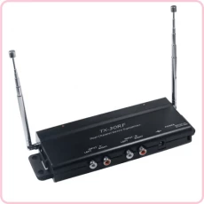 China TX-30RF 2 channel silent disco transmitter supplier China with 130 meters range manufacturer