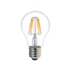 Çin Tam güçlendirme LED'i Filament ışık Ampuller GLS A19 A60 8W üretici firma