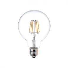 China G95 8W LED Filament Light Globe Bulb manufacturer