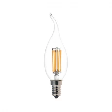China Tailed Candle CA35 LED Filament Lamps 5.5W manufacturer