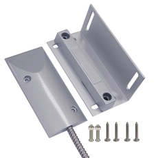 Trung Quốc Nhà máy Bán buôn hệ thống báo động kiểm soát truy cập Cảm biến từ tính trên cao Vật liệu hợp kim kẽm có khung chữ L nhà chế tạo