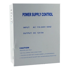 porcelana DC 12V 5A de control de acceso caja de metal de alimentación del interruptor fabricante