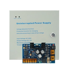 Trung Quốc Kiểm soát truy cập cửa Hộp cung cấp công tắc không gián đoạn với đầu ra DC 12V 5A nhà chế tạo