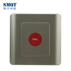 Tsina Panlabas na Waterproof Wireless 433MHz na naka-mount sa dingding na pindutan ng emergency na tawag Manufacturer