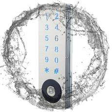 ประเทศจีน Slim Metal IP67 ระบบควบคุมการเข้าถึง RFID กันน้ำสนับสนุน Wiegand อินพุตเอาต์พุต ผู้ผลิต