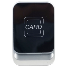 ประเทศจีน การควบคุมการเข้าถึงประตูกันน้ำกลางแจ้ง Wiegand 26/34 Rfid Reader เครื่องอ่านบัตรพร้อมกรอบวัสดุโลหะ ผู้ผลิต