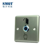 Tsina hindi kinakalawang na asero pinto bukas na pindutan na may humantong ilaw para sa access control system Manufacturer