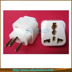 porcelana 250V 10A 4.0mm universal al convertidor de enchufe suizo con conector de tierra SE-UA11A fabricante