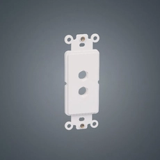 China 120 type Hexagon Dual-gaten ABS Kunststof inzetplaat voor multimedia fabrikant