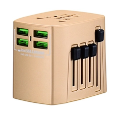 Cina 2017 nuove prese internazionali multi USB Tavel Converter 4 porte USB Tavel adapter produttore