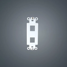 Cina Cable Matters 2 Porta Wall Plate Keystone (piastra a muro Ethernet) in avorio bianco produttore