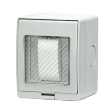Chine Boîtier étanche IP55 pour prise EU schuko, interrupteur mural simple ou boîtier étanche simple prise fabricant